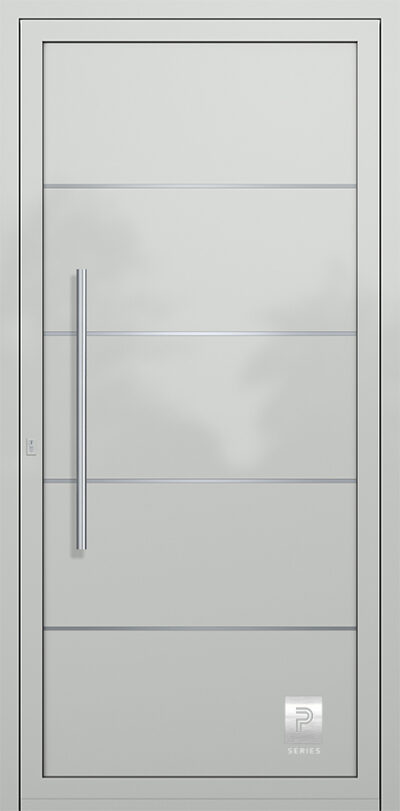 2109 H1 RAL7035 80 premium aluminium entry door infill panels