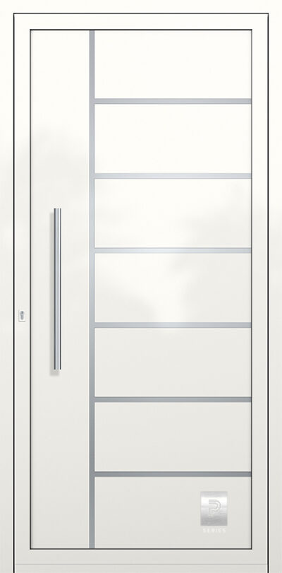 2147 H1 RAL9016 65 premium aluminium entry door infill panels