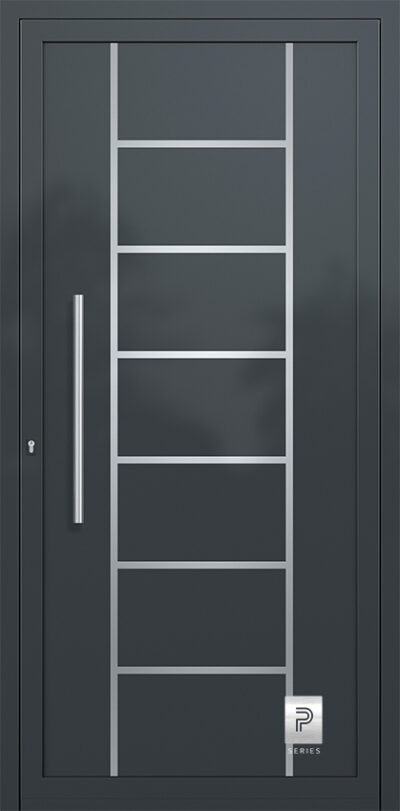 2149 H1 RAL7016 65 premium aluminium entry door infill panels