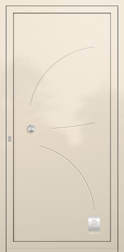 2160 RAL8017 Bull premium aluminium entry door infill panels