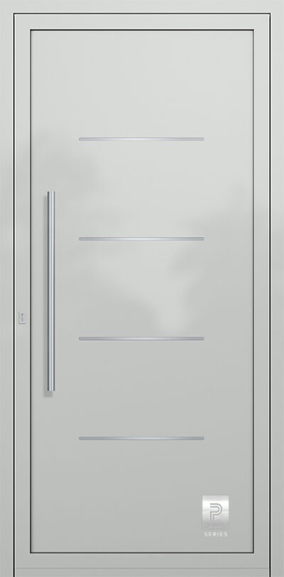 2161 H1 RAL7035 80 premium aluminium entry door infill panels