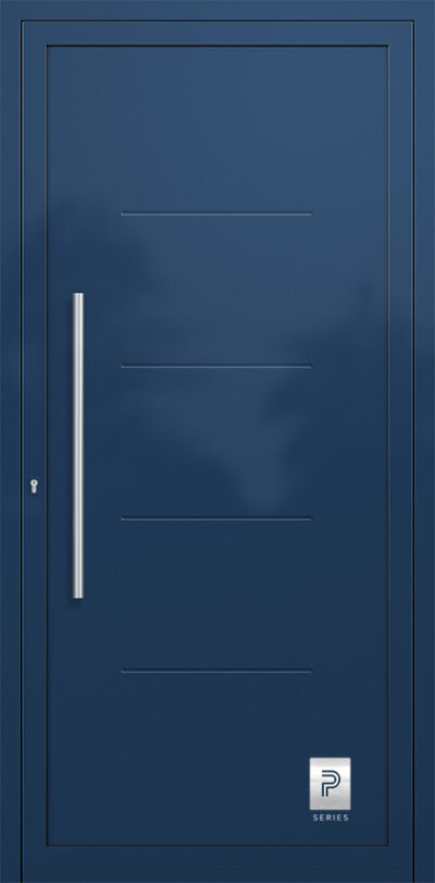 2161 RAL5003 80 premium aluminium entry door infill panels