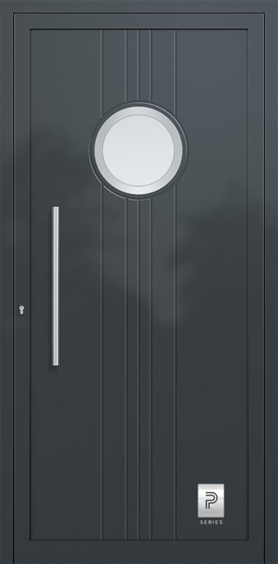 2303 H1 A RAL7016 65 premium aluminium entry door infill panels