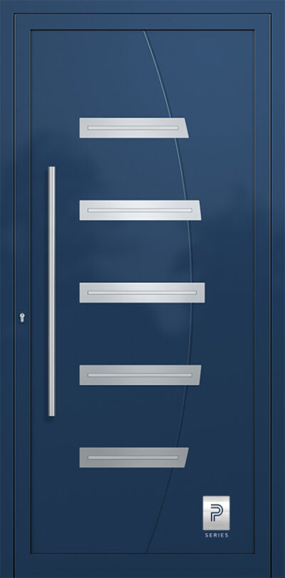 2308 H1 A RAL5003 100 premium aluminium entry door infill panels