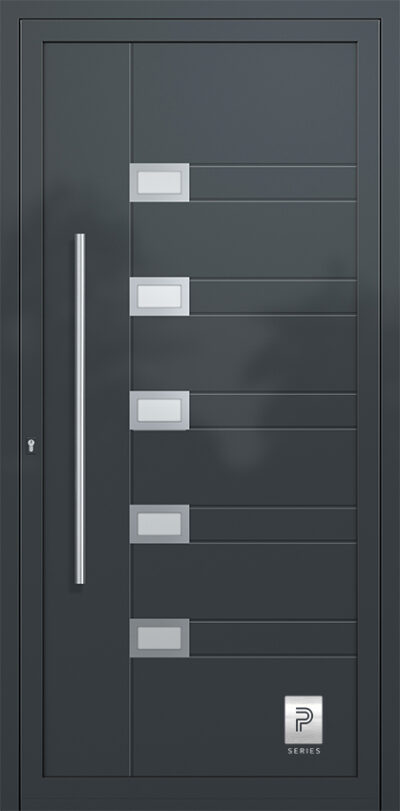 2324 H1 A RAL7016 100 premium aluminium entry door infill panels