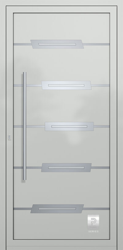 2328 H2 A RAL7035 100 premium aluminium entry door infill panels