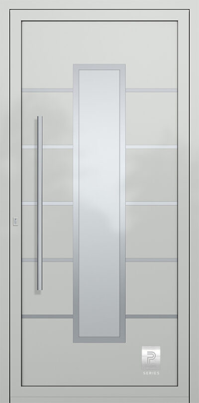 2337 H2 A RAL7035 100 premium aluminium entry door infill panels