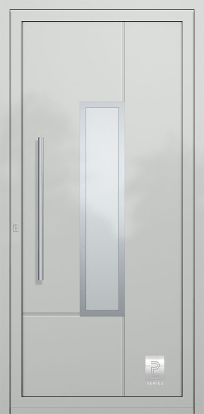 2338 H1 A RAL7035 80 premium aluminium entry door infill panels