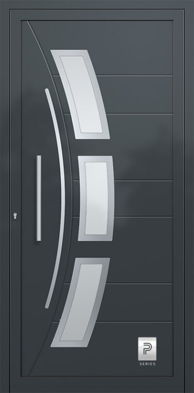 2347 H1 A RAL7016 50 premium aluminium entry door infill panels