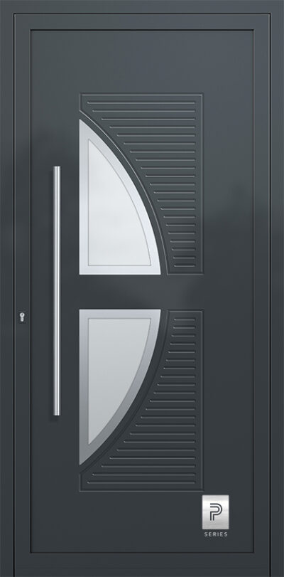 2355 H1 A RAL7016 100 premium aluminium entry door infill panels