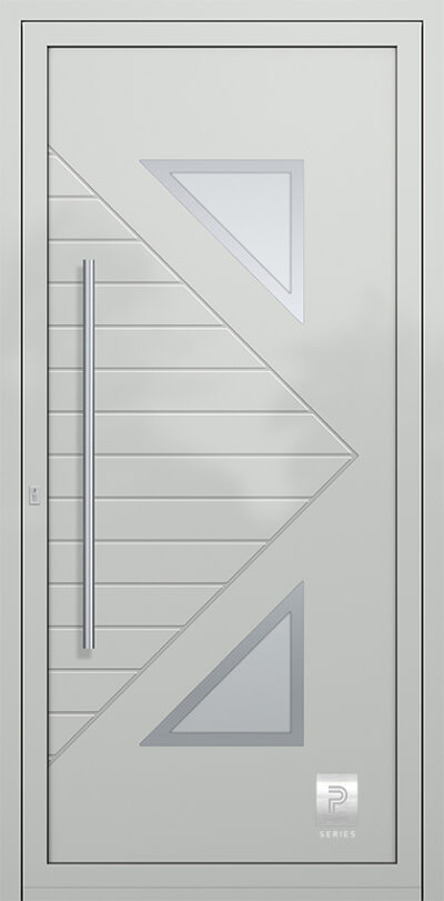 2361 H1 A RAL7035 100 premium aluminium entry door infill panels