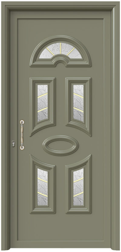 5735 X presarista panel aluminiou portas eisodou