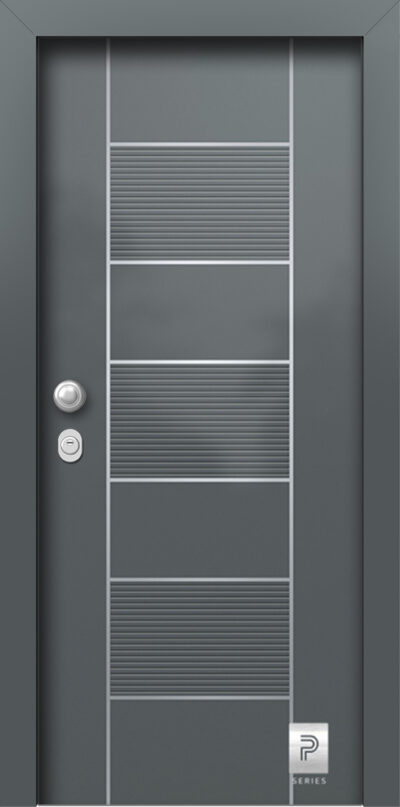 40.2164 H1 RAL7012 porta asfaleias metaliki