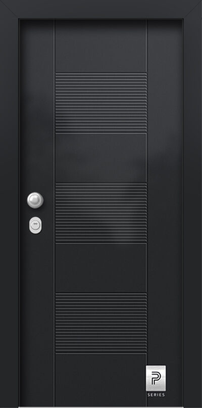 40.2164 RAL9011 porta asfaleias metaliki