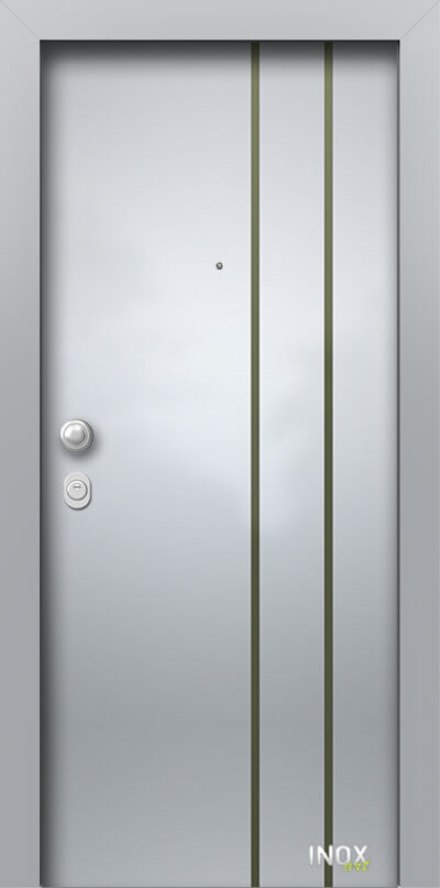 40.4640 RAL6003 porta asfaleias metaliki