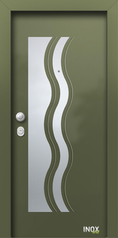 40.4760 RAL6003 porta asfaleias metaliki