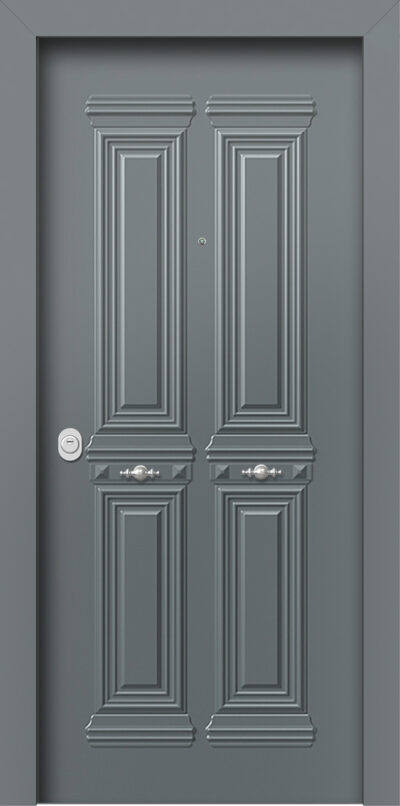 40.8180 D RAL7012 paradosiaka porta asfaleias alouminiou