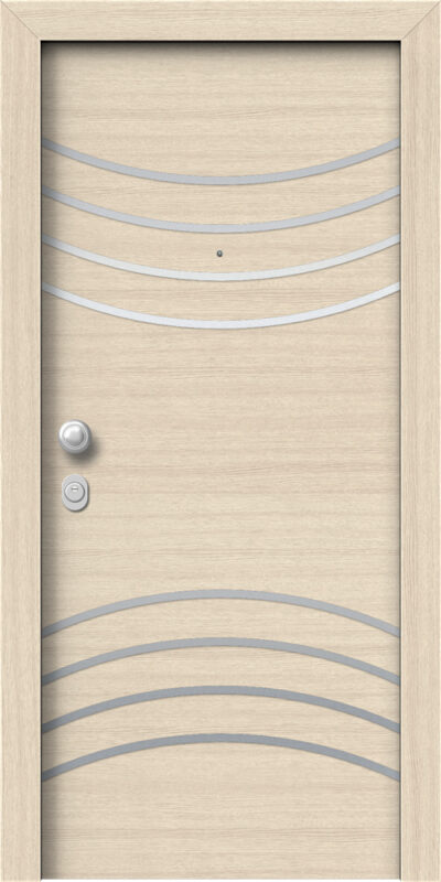 40.9610 Rovere laminate porta asfaleias metaliki